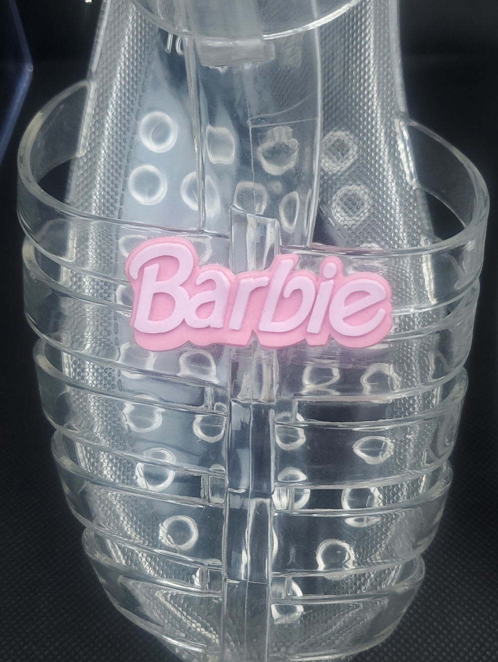 Clear Jelly Sandals Barbie x Forever 21 Exclusive Collaboration Women's Size 10 - Picture 5 of 15